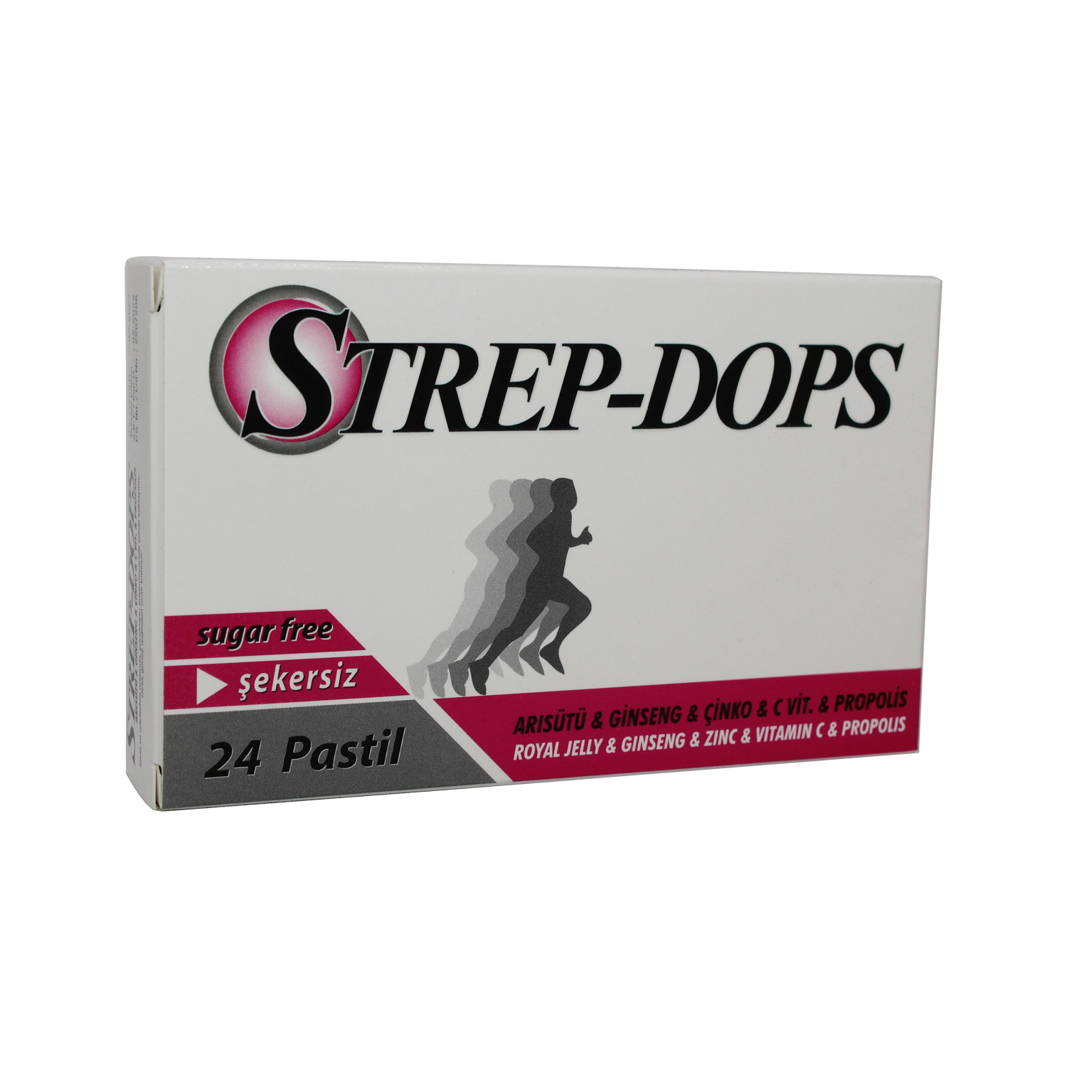 Strepdops Pastil Performans Ve Direnç Artırıcı Arı Sütü&ginseng S