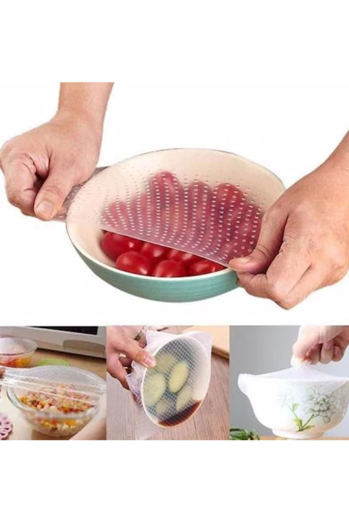 Jet Stretch And Fresh Yıkanabilir Streç Film 4 Lü Yeniden Kullanılabi