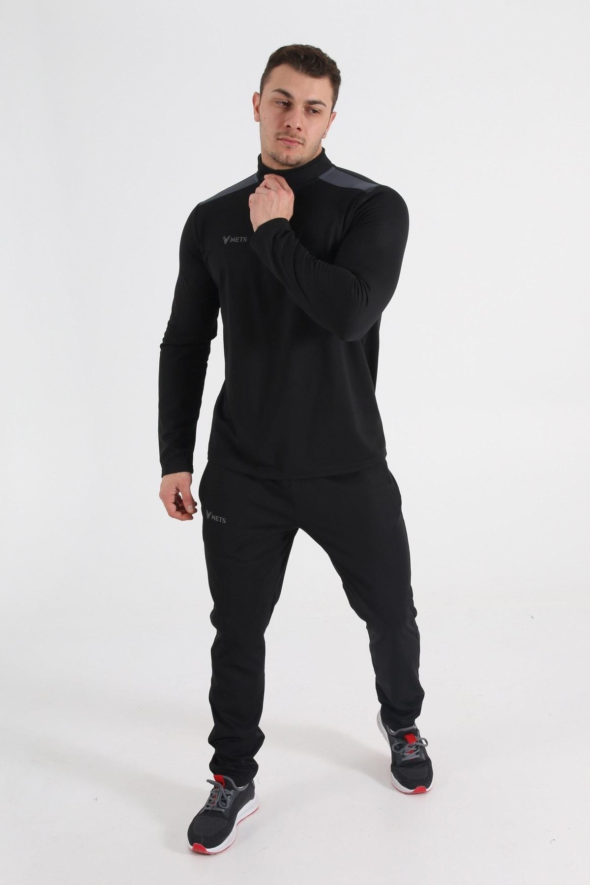 Mets Strike Antrenman Eşofman Takımı Siyah