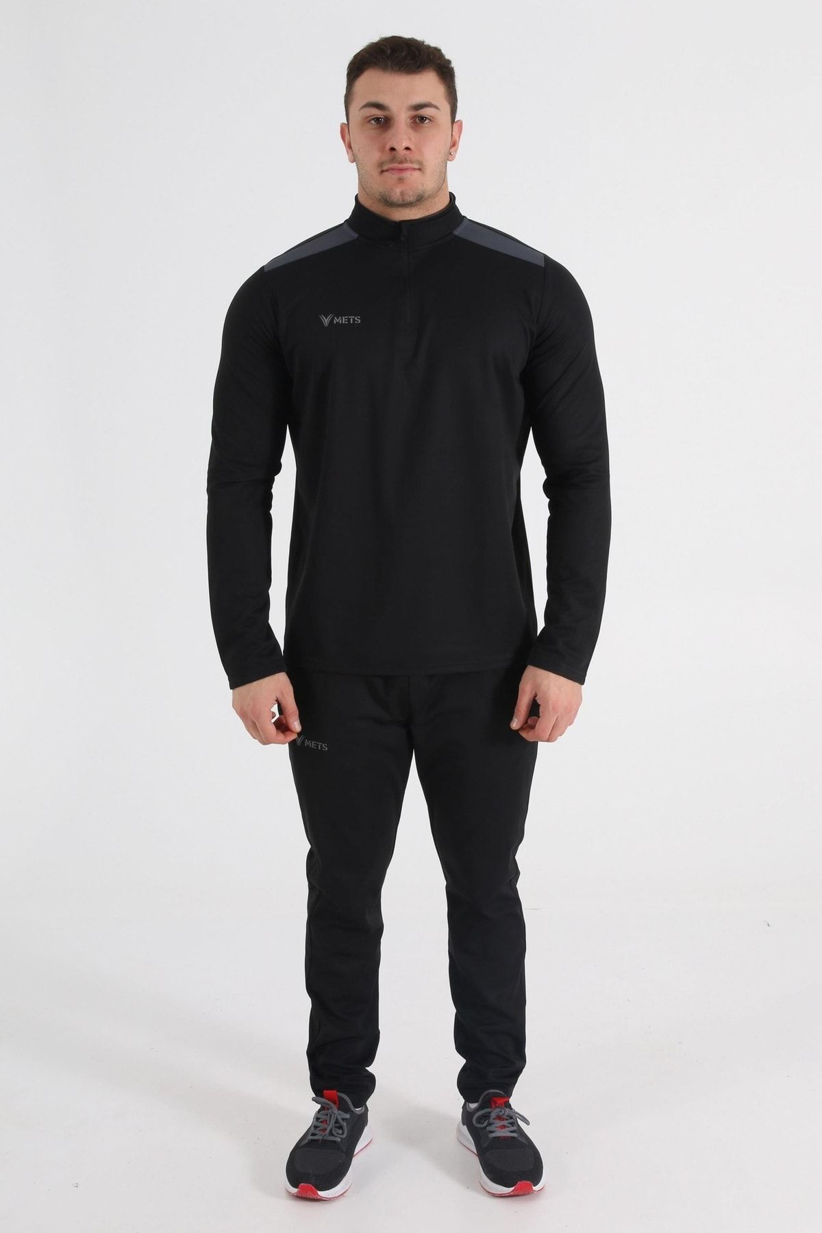 Mets Strike Antrenman Eşofman Takımı Siyah