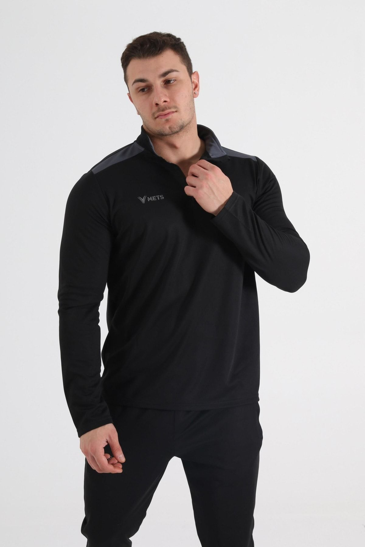 Mets Strike Antrenman Eşofman Takımı Siyah