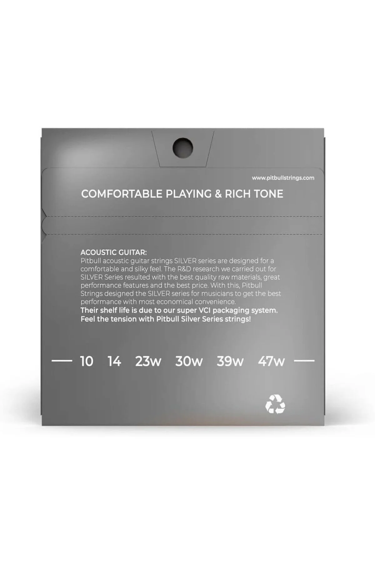 Strings Silver Series SAG 10-47 SL Takım Tel Akustik Gitar Teli 0