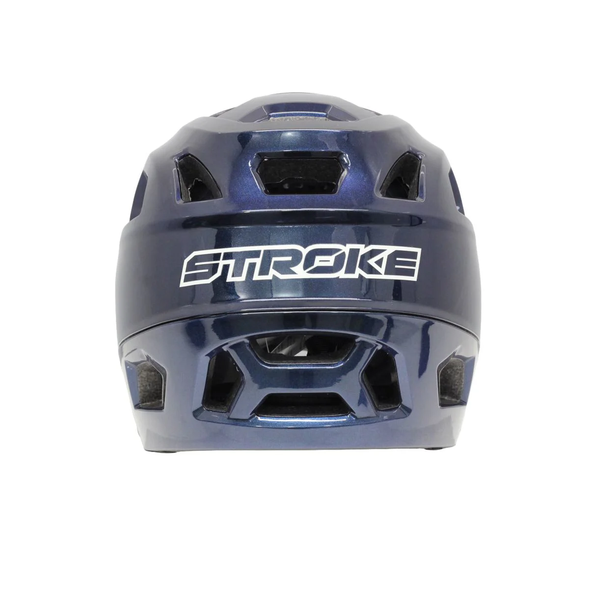 Stroke Kask - Full Face Downhill/Enduro Kask Mavi/Mor Sedefli, La Stroke Kask - Full Face Downhill/Enduro Kask Mavi/Mor Sedefli, La