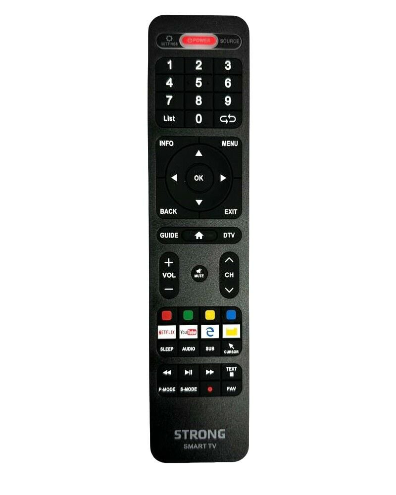 Strong Orjinal Android Smart Led Tv Kumandası Sub-Cursor-Netflix-