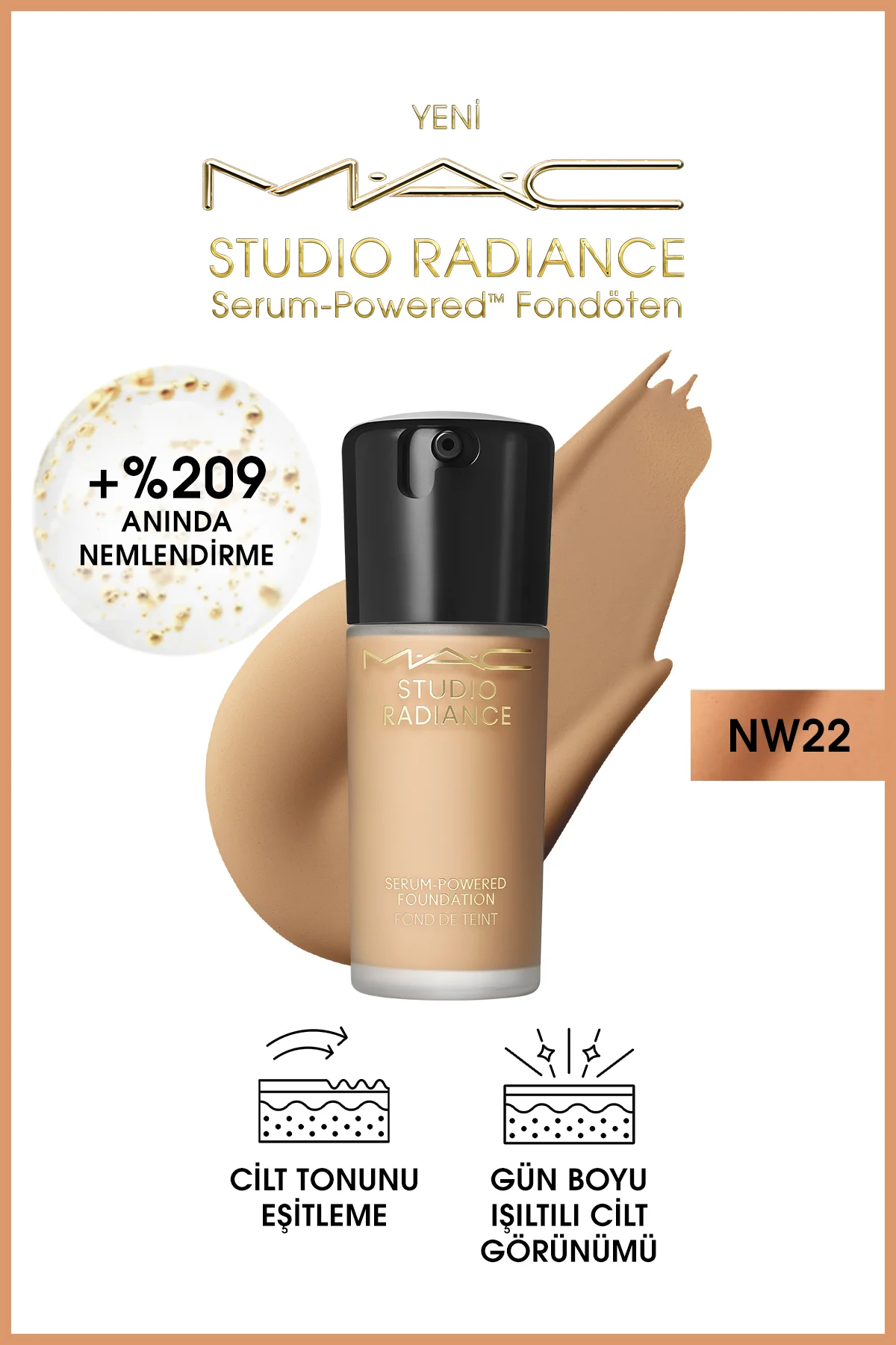 Studio Radiance Serum-powered™ Işıltılı Bitişli Cilt Bakımı Etkil