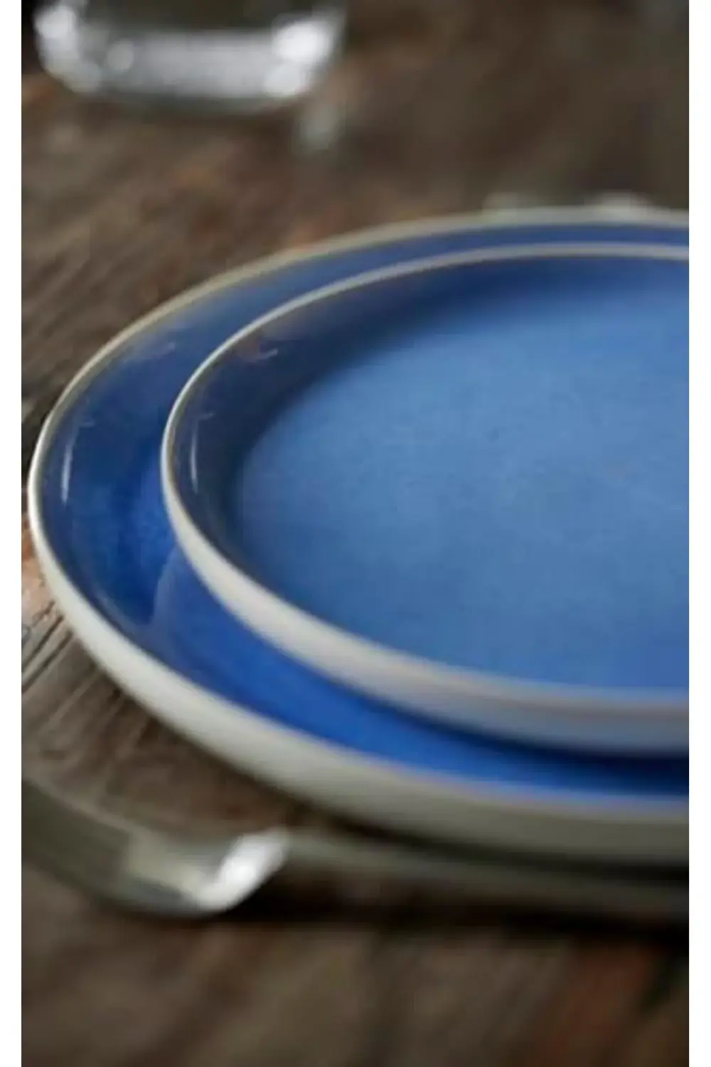 Studio Round Yemek Tabağı Dia 21 cm Mat Beyaz/Parlak Nehir 395519