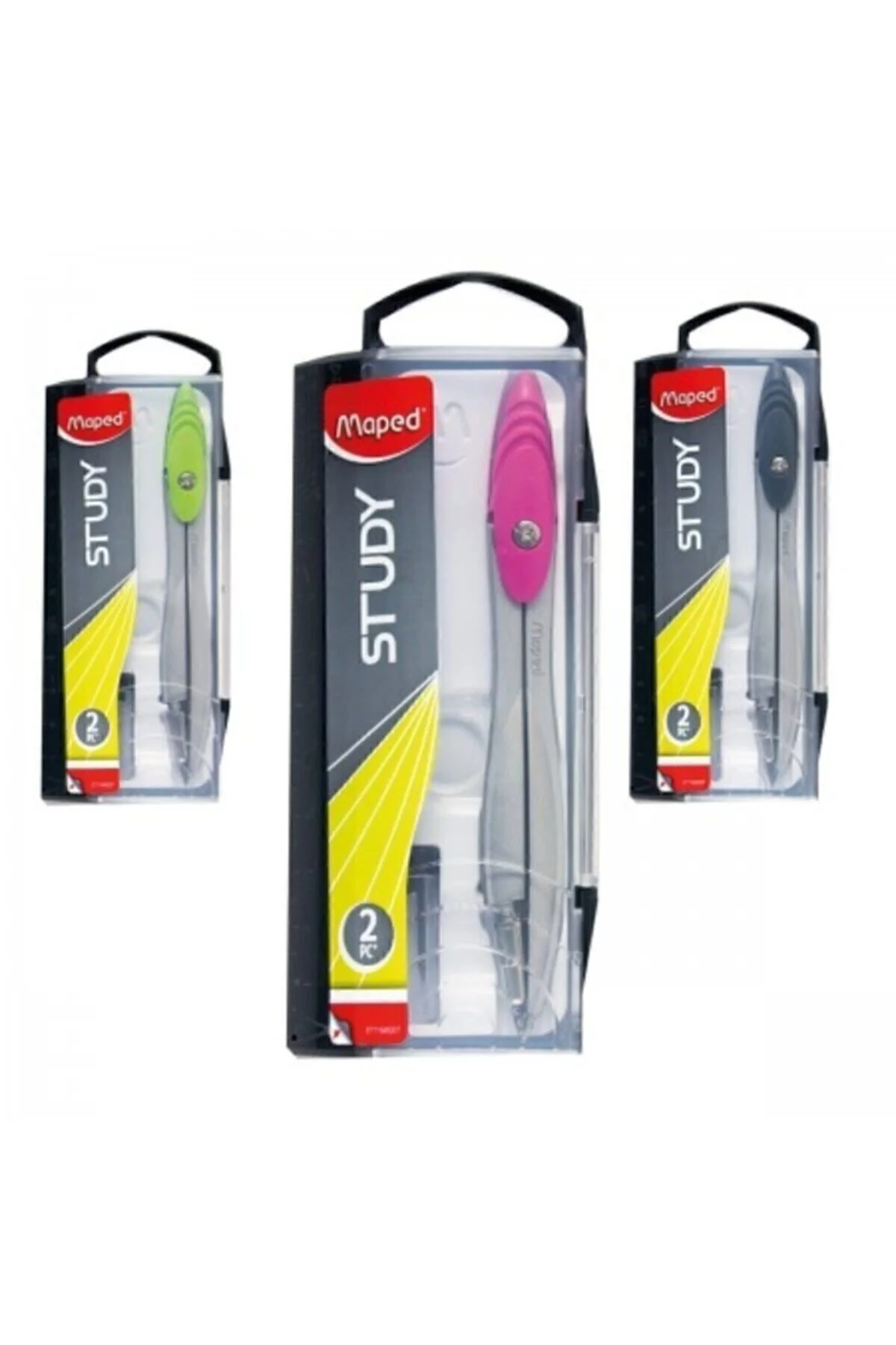 Study Uçlu Pergel + Uç Kutusu 3154141194504