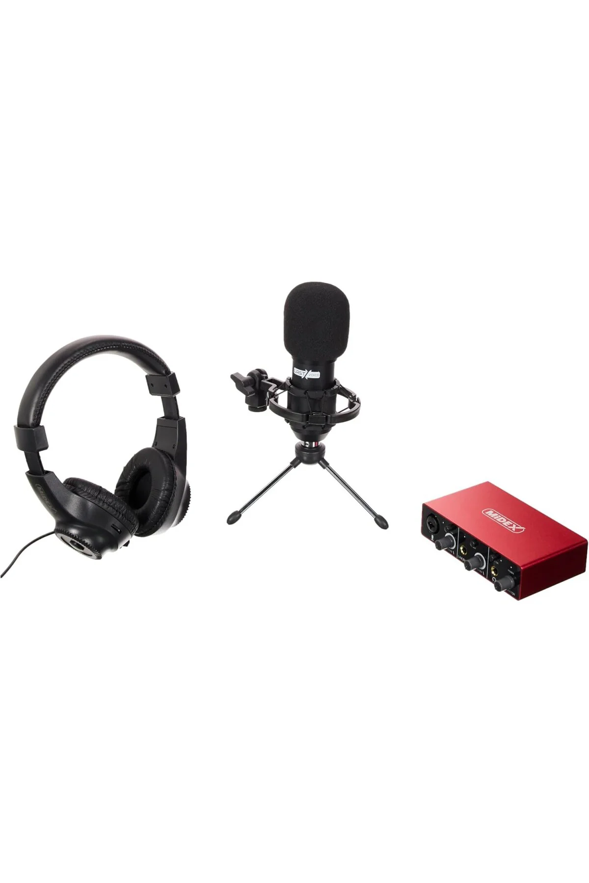 Stüdyo Ekipmanları Style Paket-1 BM800 Mikrofon Ses Kartı Stüdyo 