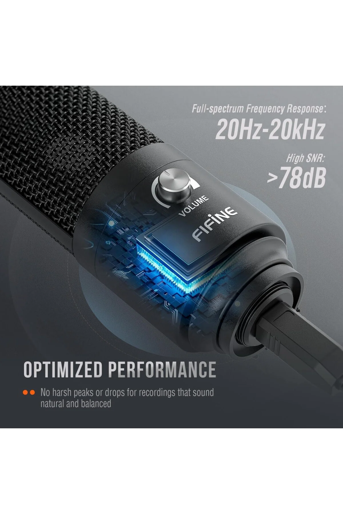 Stüdyo Kondansatör USB Mikrofon Bilgisayar PC Mikrofon Kiti Ayarl