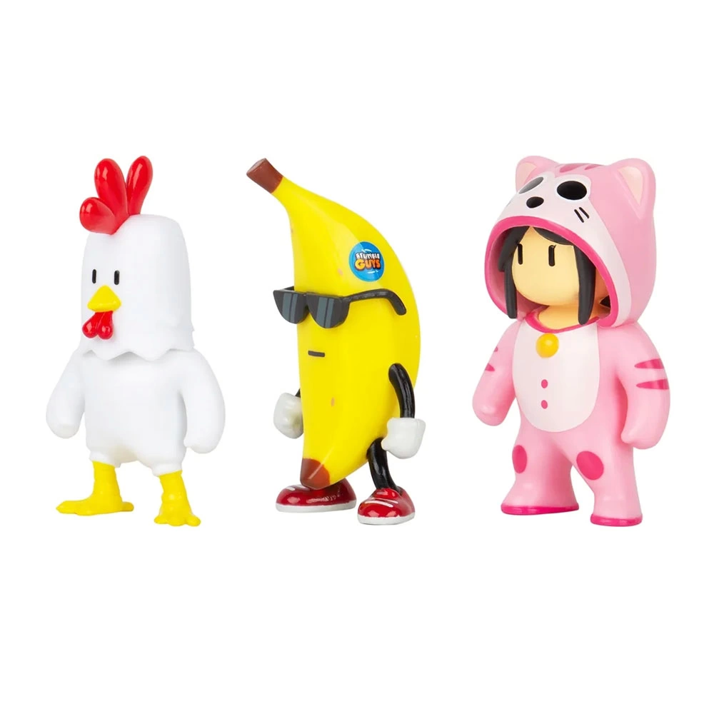 Stumble Guys 3'lü Figür Set Stumble Guys 3'lü Figür Set