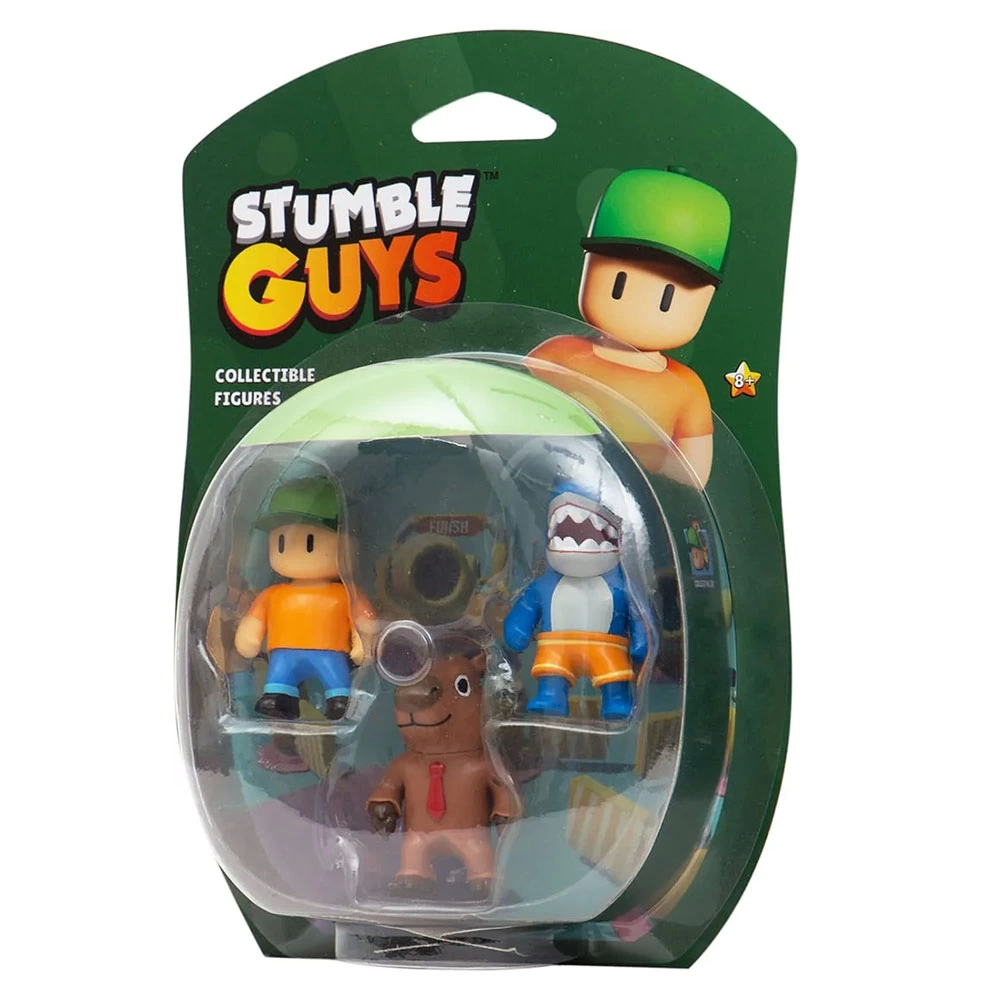 Stumble Guys 3'lü Figür Set Stumble Guys 3'lü Figür Set