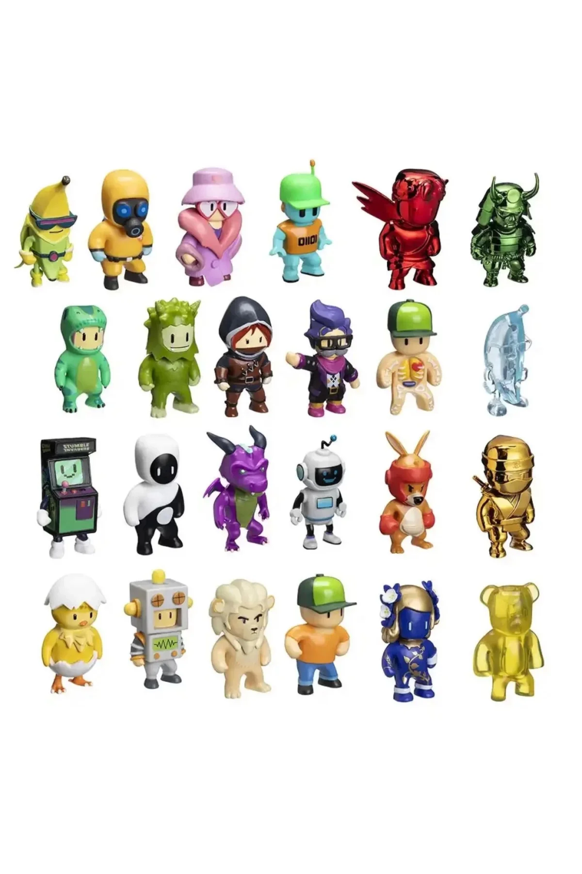 Stumble Guys 3'lü Aksiyon Figür Set