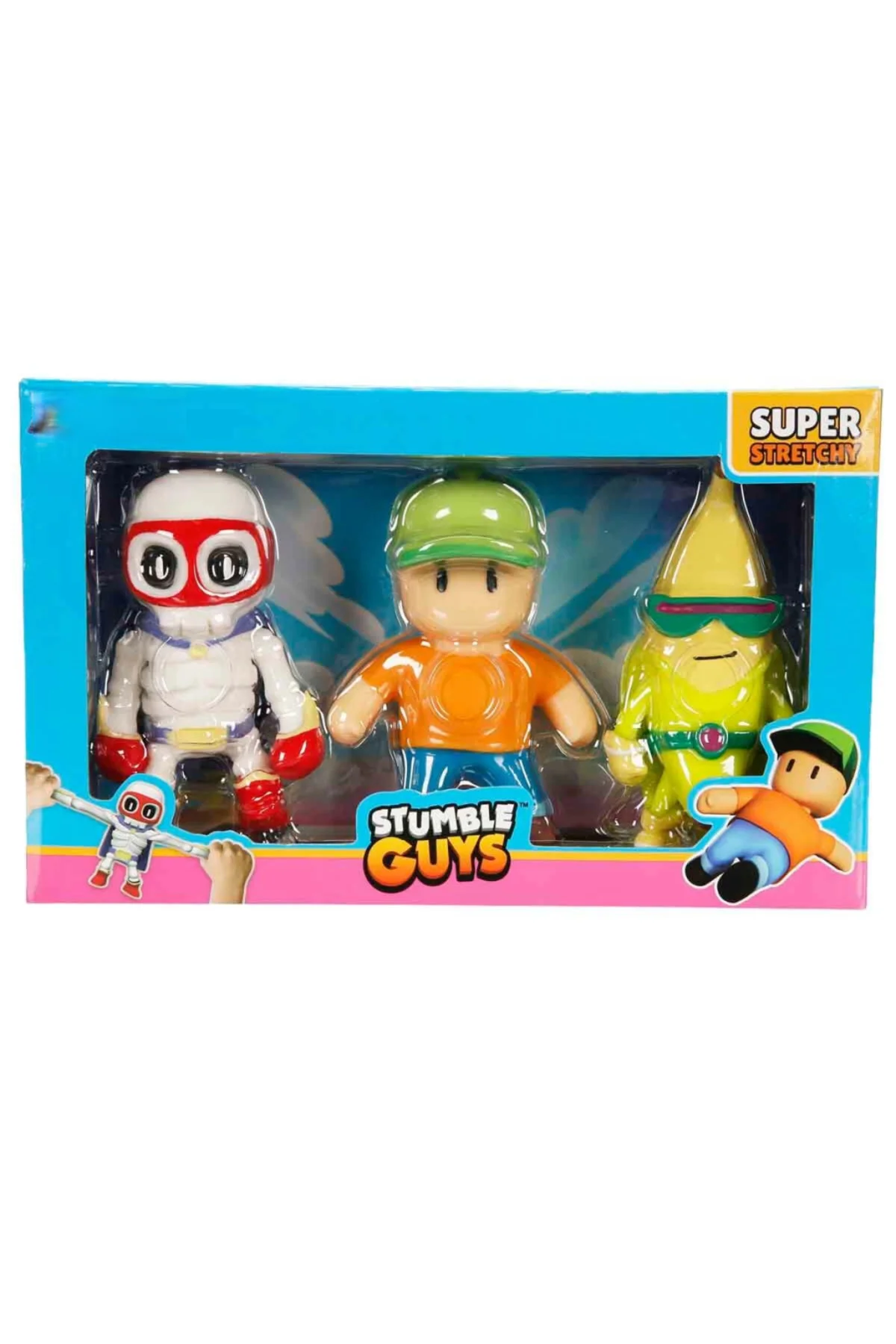 Stumble Guys 3’lü Stretch Figür Seti
