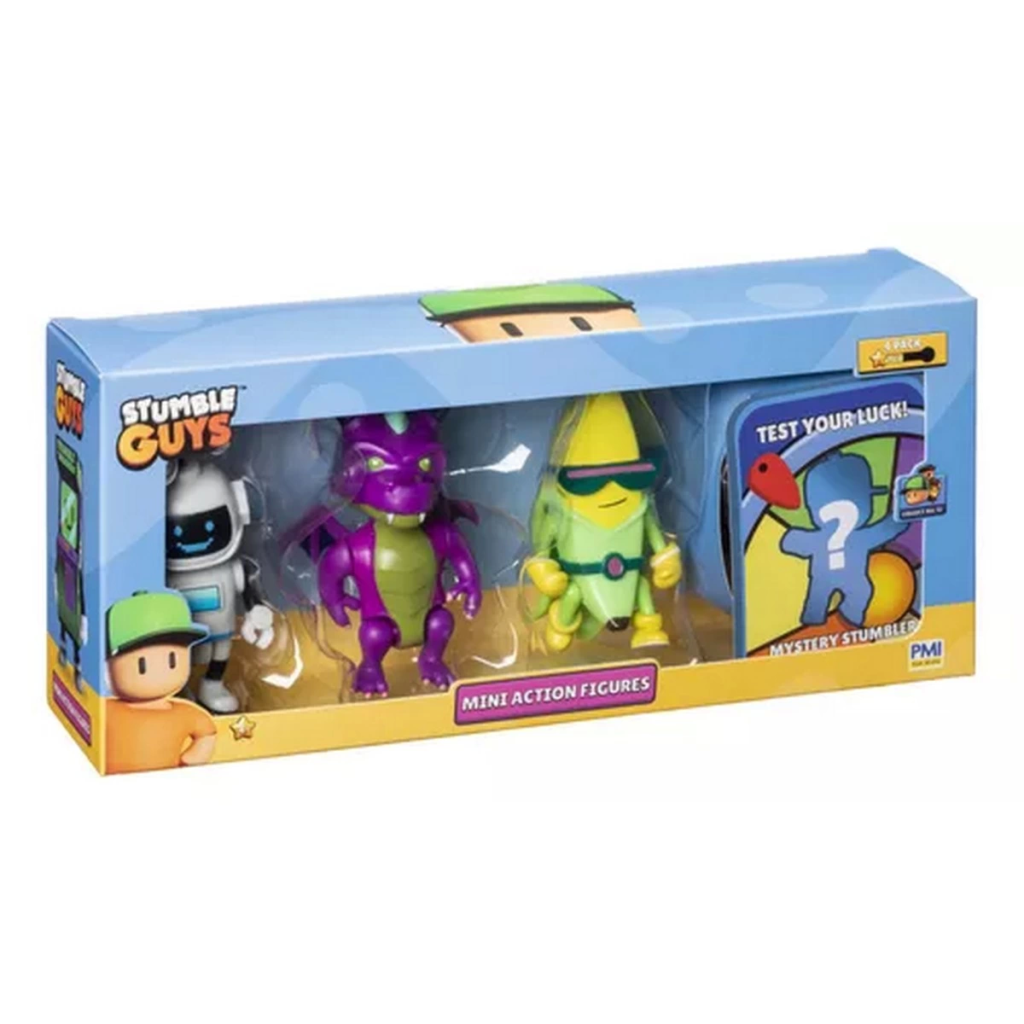 Stumble Guys 4'lü Aksiyon Figür Set