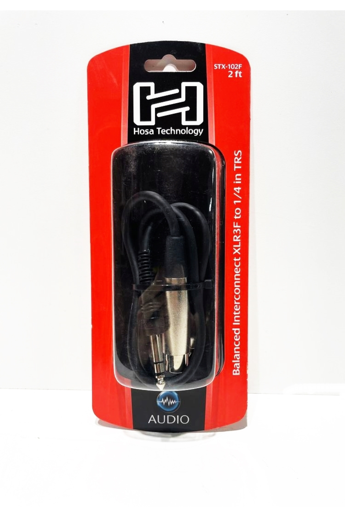 STX-102F 1/4' TRS - XLR (F) balanslı kablo 60 cm