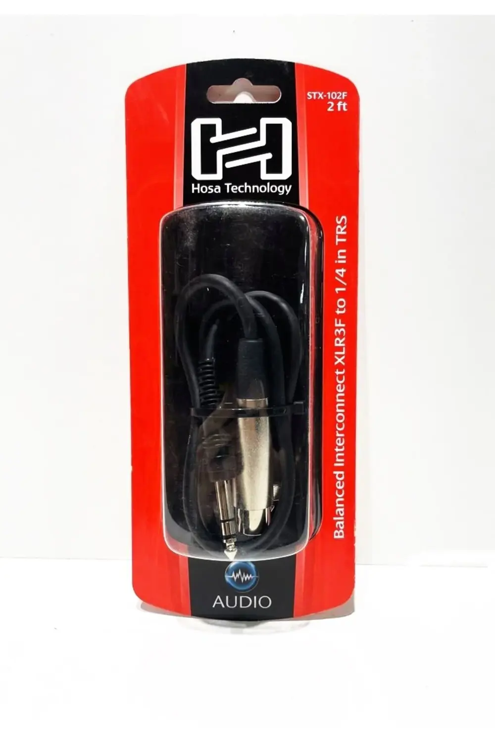 STX-102F 1/4' TRS - XLR (F) balanslı kablo 60 cm