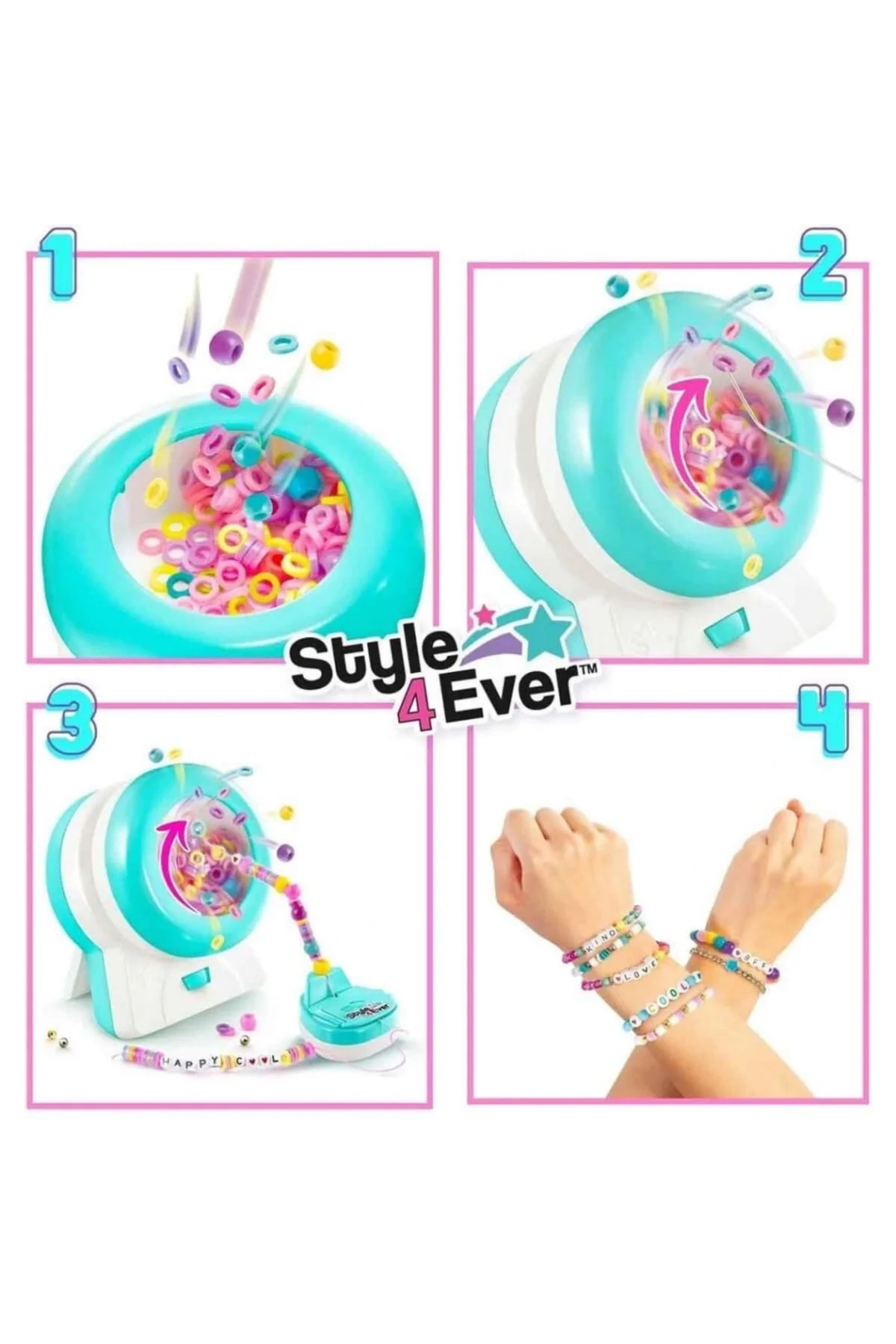 Style 4 Ever Sihirli Çark Bileklik Yapım Seti