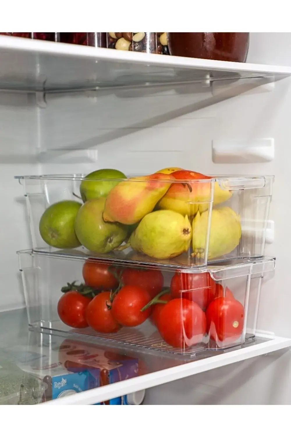 Style Buzdolabı Içi Düzenleyici Organizer Mini ( Şeffaf ) Org-38