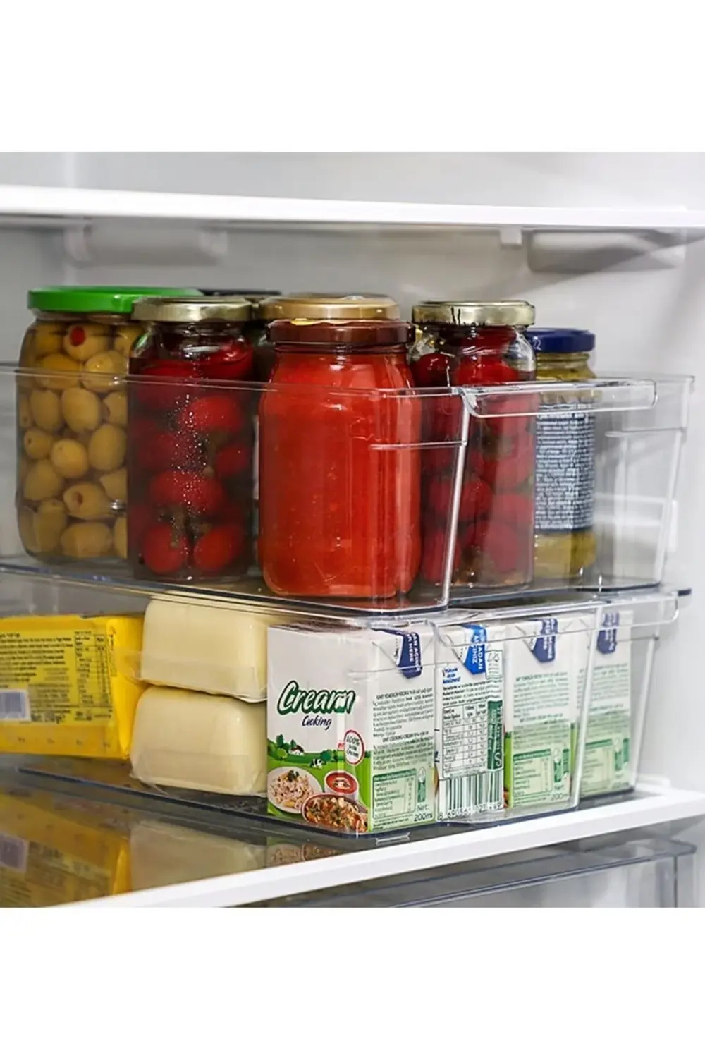 Style Buzdolabı Içi Düzenleyici Organizer ( Şeffaf )