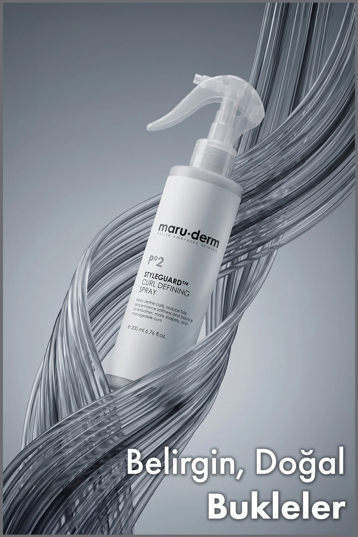 StyleGuard™ Bukle Belirginleştirici Saç Spreyi – Dalgalı ve Kıvırcık Saçlar İçin Sprey 200 ML StyleGuard™ Bukle Belirginleştirici Saç Spreyi – Dalgalı ve Kıvırcık Saçlar İçin Sprey 200 ML