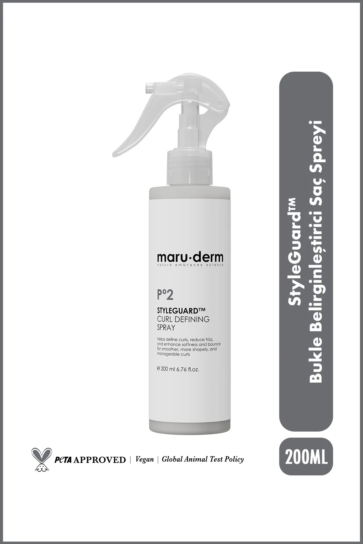 StyleGuard™ Bukle Belirginleştirici Saç Spreyi – Dalgalı ve Kıvırcık Saçlar İçin Sprey 200 ML StyleGuard™ Bukle Belirginleştirici Saç Spreyi – Dalgalı ve Kıvırcık Saçlar İçin Sprey 200 ML