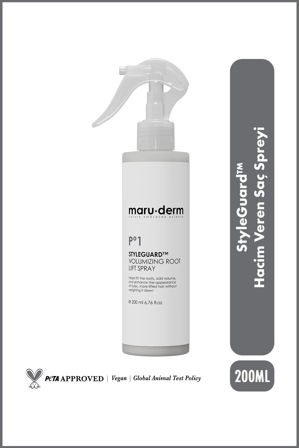 StyleGuard™ Hacim Veren Saç Spreyi – Hacim Artırıcı Root Lift Spray 200 ML