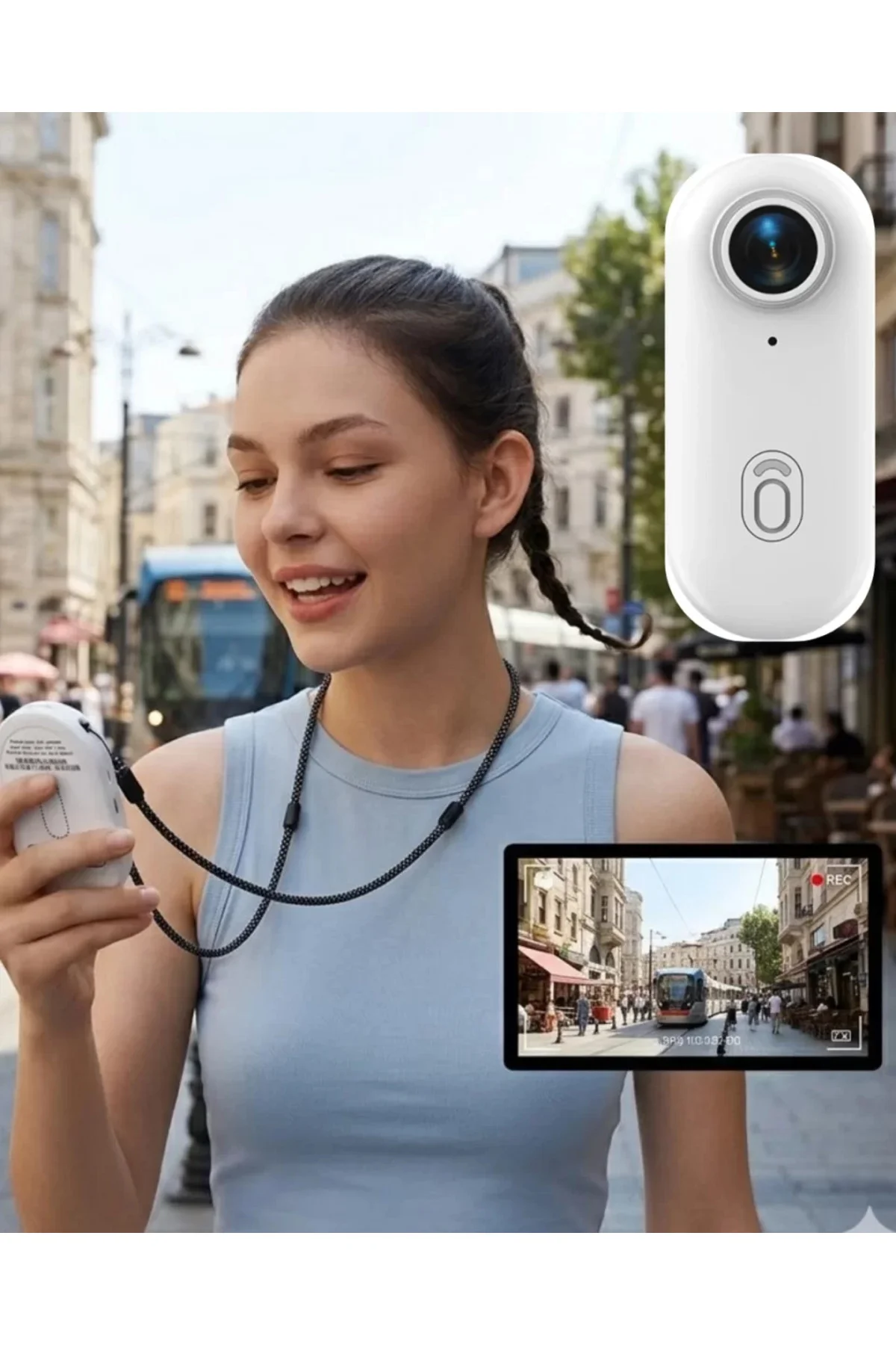 Su Altı Çekim Yapabilen Mini Kamera 30 Metre Waterproof Wifi Bağl