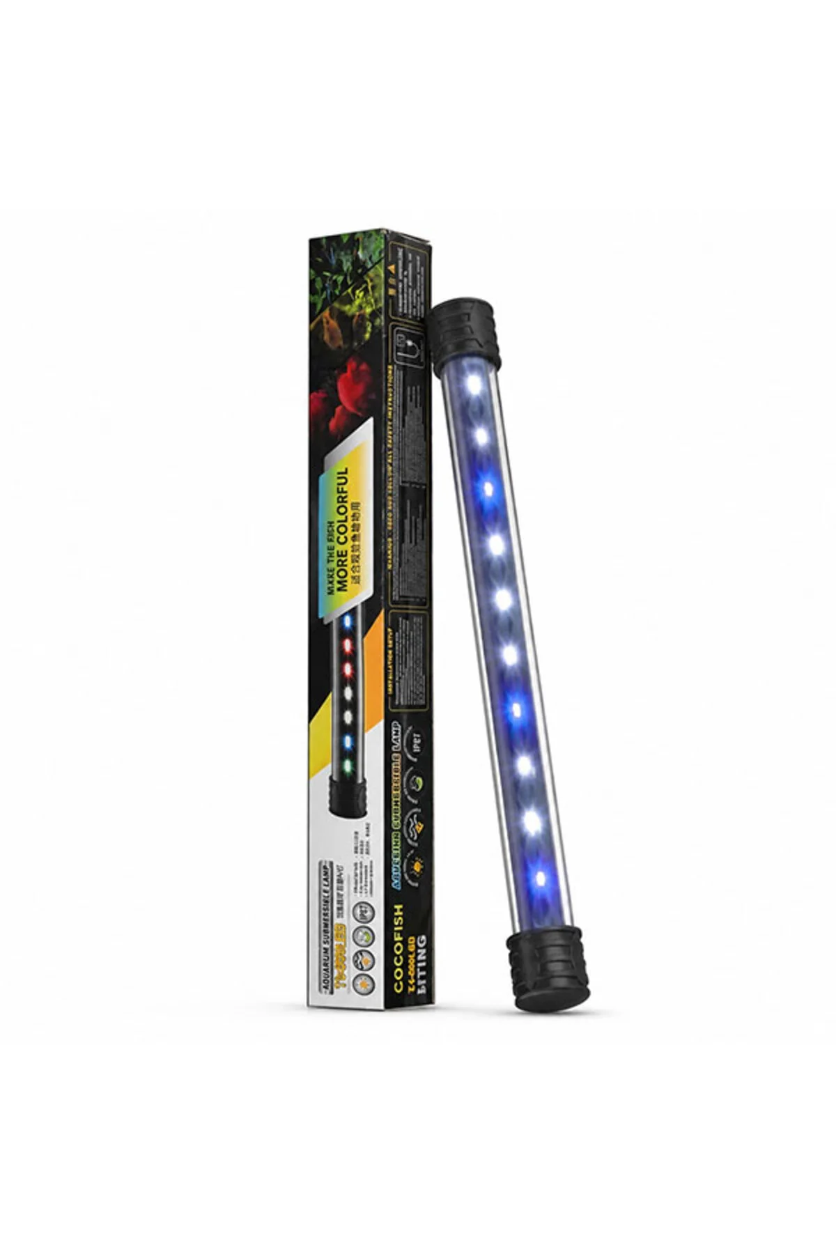 Su Altı Lamba 40 Cm Beyaz Yüksek Güçlü Beyaz Mavi Led Ampuller Su Altı Lamba 40 Cm Beyaz Yüksek Güçlü Beyaz Mavi Led Ampuller