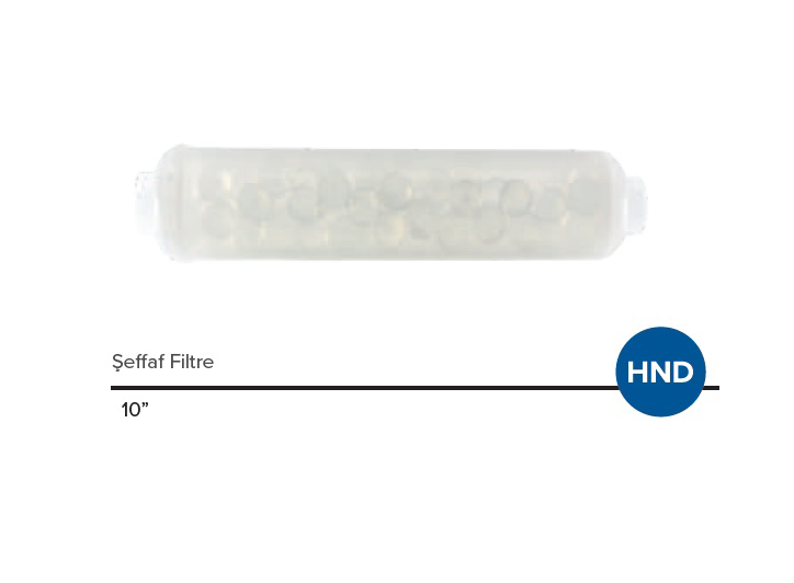 Esli Su Aritma Cihazi 10” İnch İnline Polifosfat Şeffaf Filtre Hnd