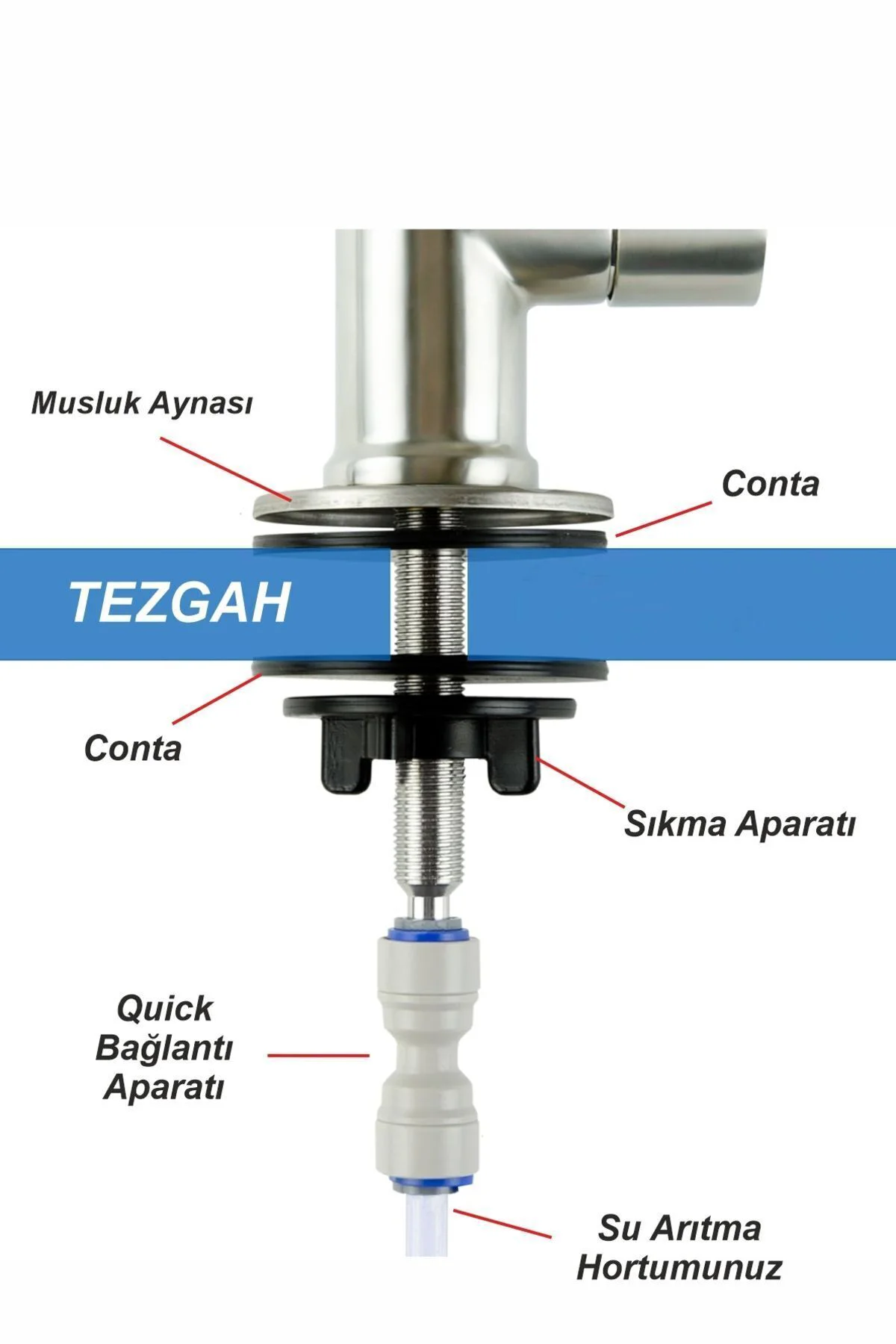 Su Arıtma Cihazları için Lüks Musluk Su Arıtma Cihazları için Lüks Musluk