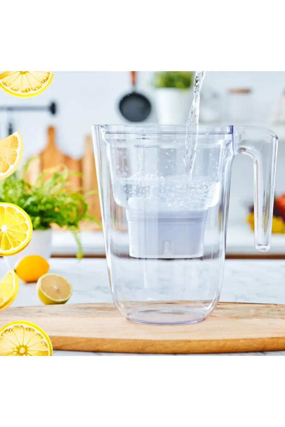 Su Arıtma Filtreli Sürahi 3,5 L Beyaz (AWP2937WHT)