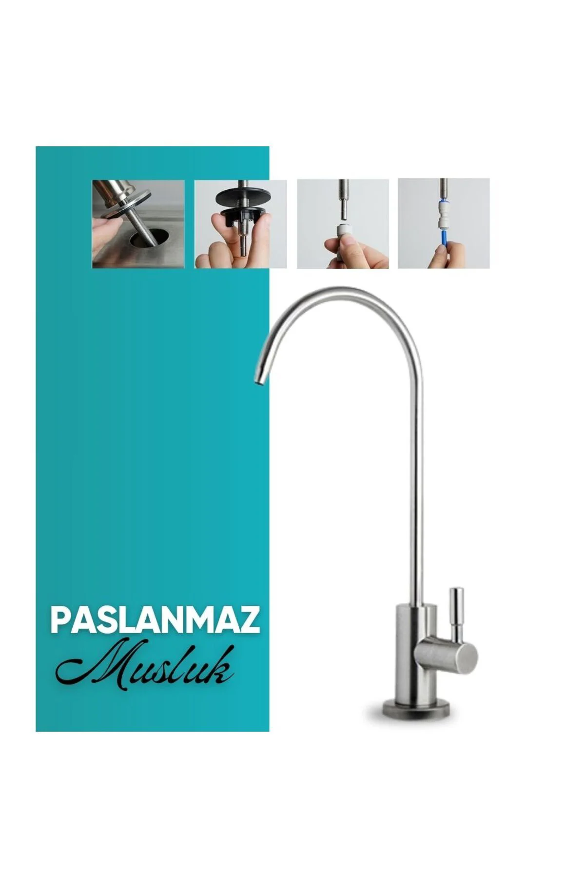 Su Arıtma Musluğu 304 Paslanmaz Çelik Lüks Musluk Fiyatı, Yorumları ve Özellikleri