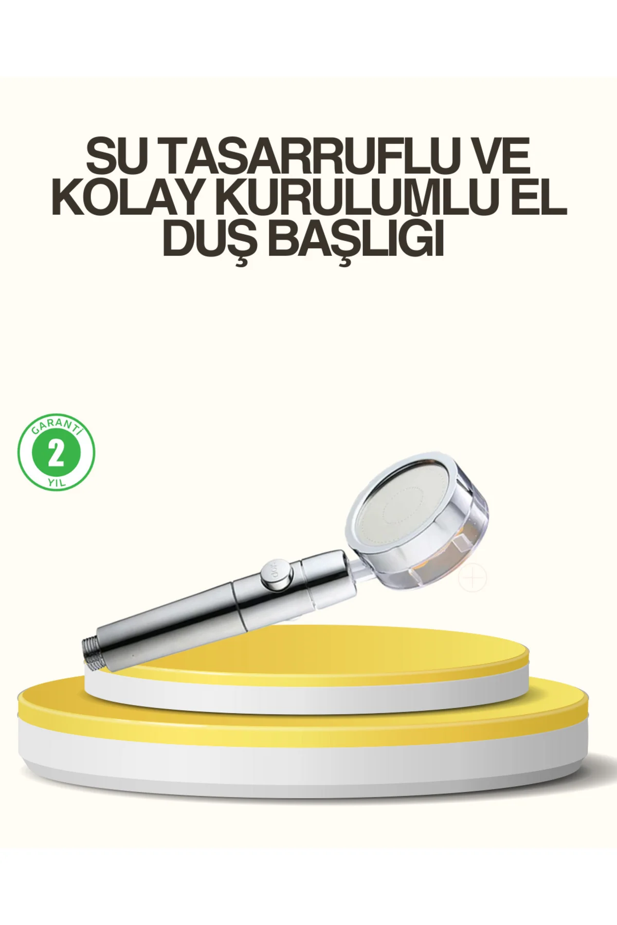 Su Basıncını Artıran Sızdırmaz Duş Başlığı
