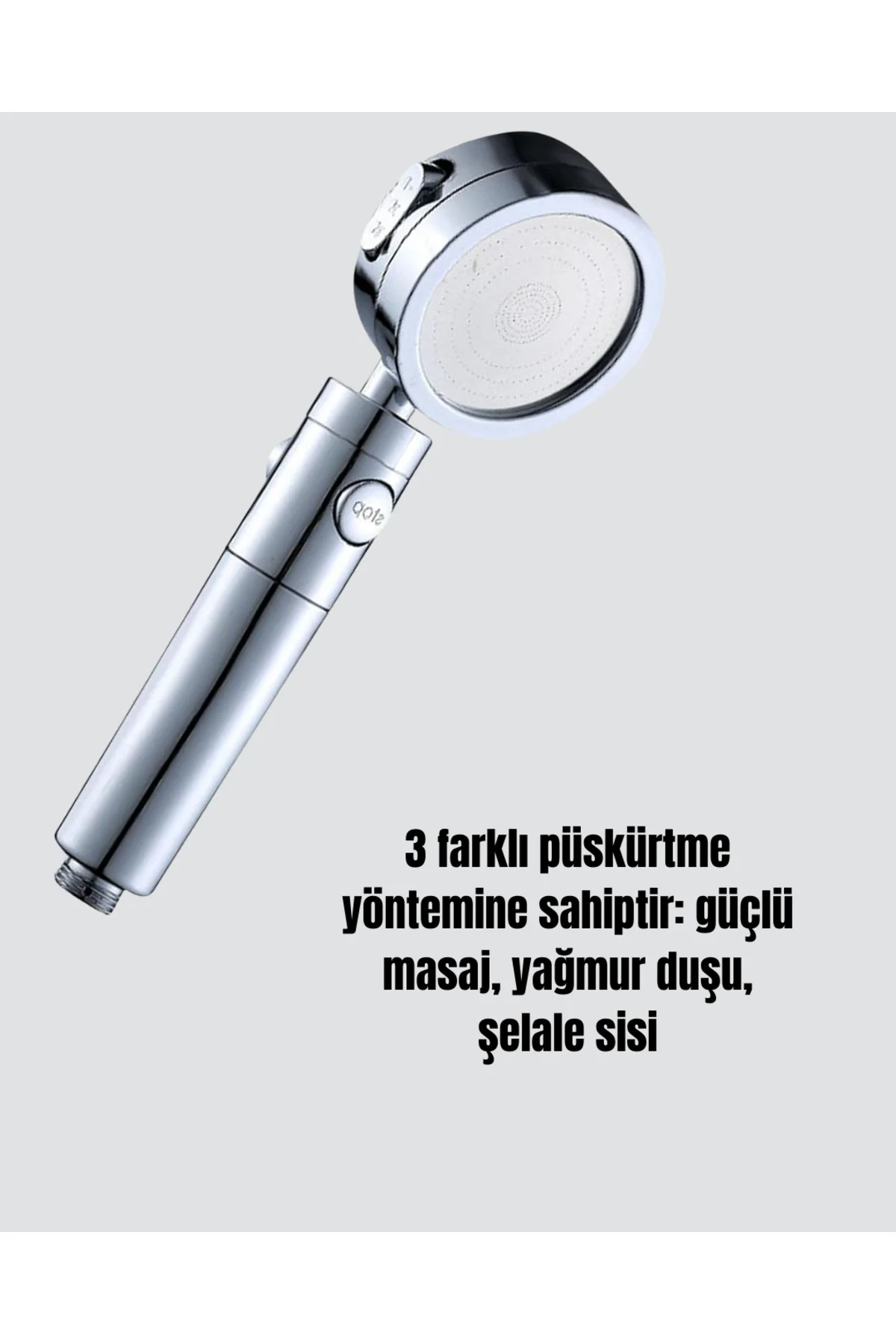 Su Basıncını Artıran Sızdırmaz Duş Başlığı