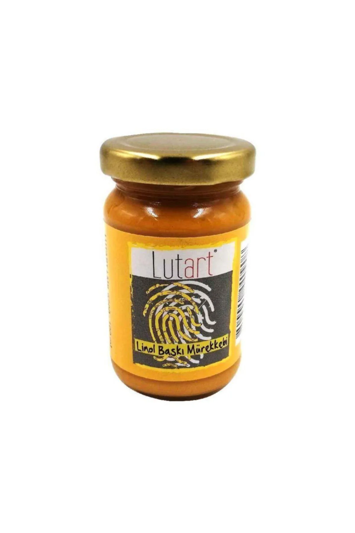 Su Bazlı Linol Baskı Mürekkebi 100 ml Sarı