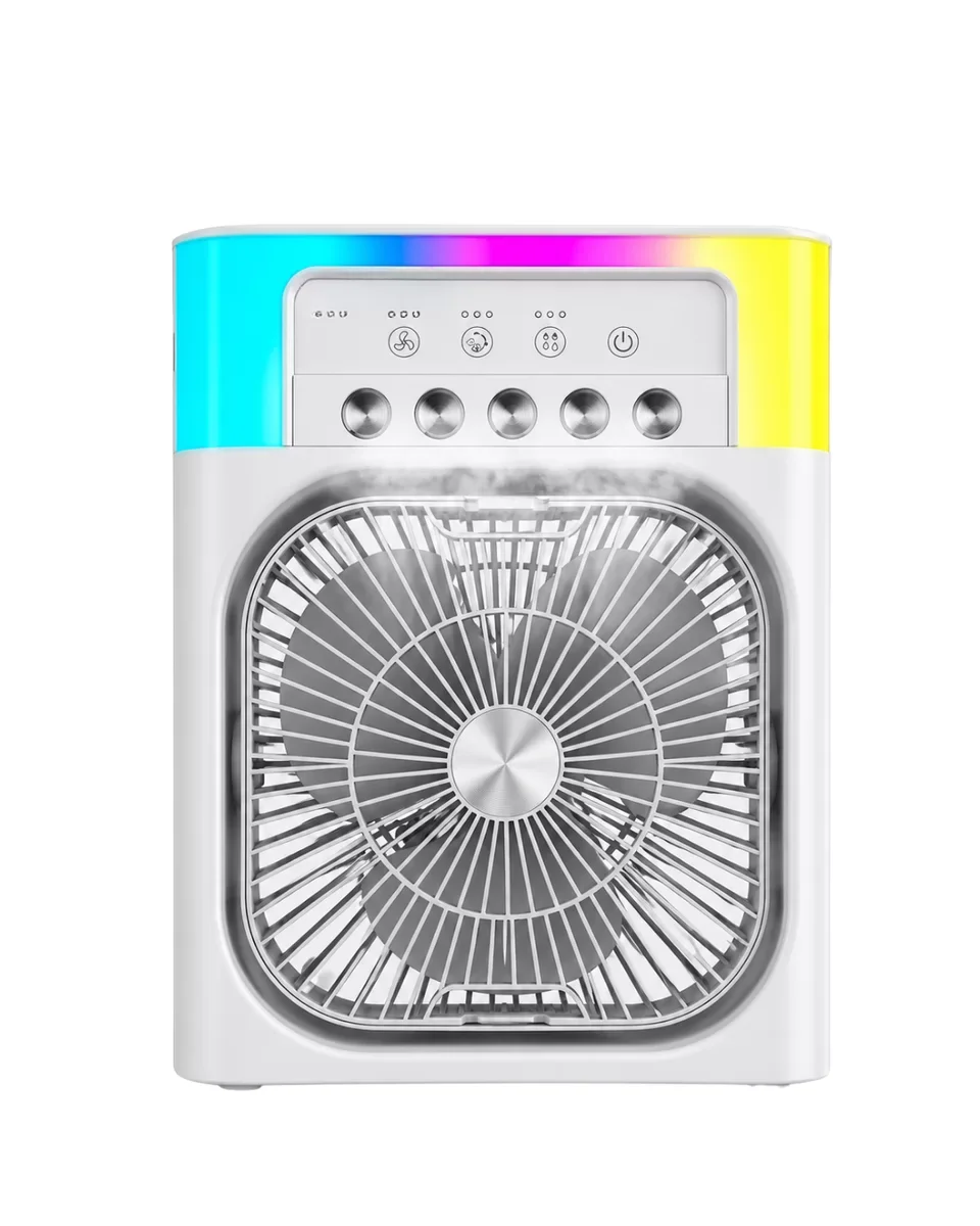 Su Buharlı Mini Klima Fan RGB Taşınabilir Serinletici