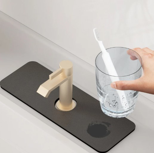 Su Emici Sihirli Lavabo Kenar Matı 38x13cm (4741)