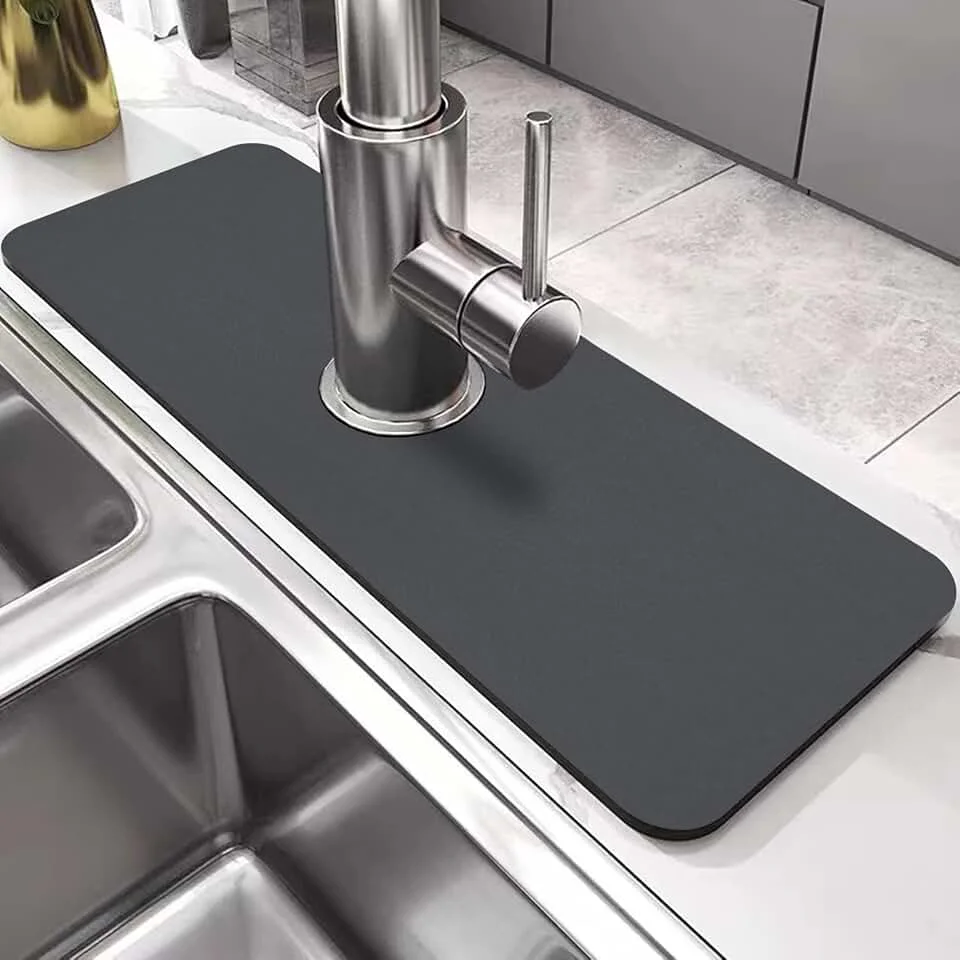 Su Emici Sihirli Mutfak Banyo Musluk Matı Labo Kenar Matı
