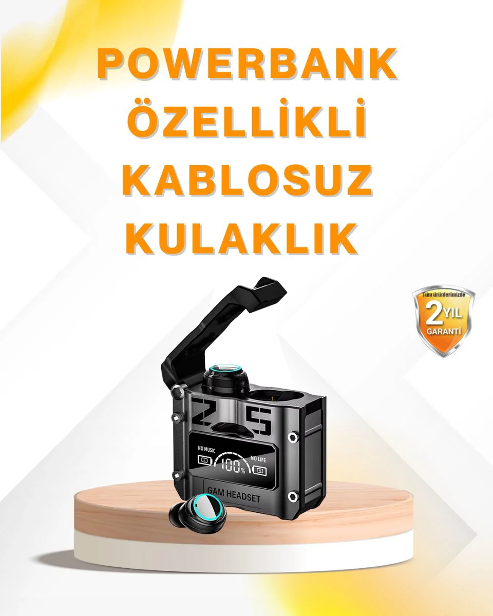 Su Geçirmez Bluetooth Kulak İçi Kablosuz Kulaklık 400mAh Pil - Suya Dayanıklı ve Uzun Ömürlü Ses