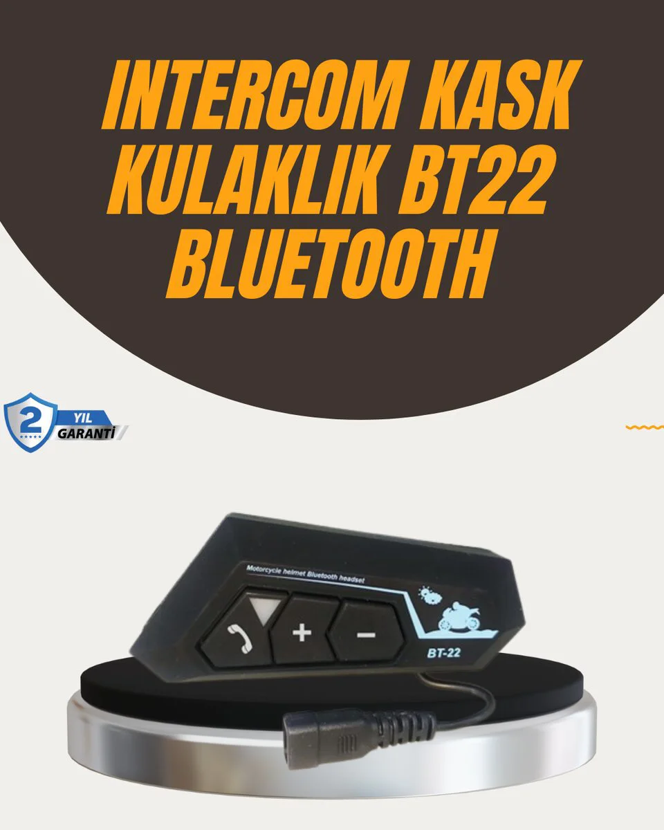 Su Geçirmez BT22 Bluetooth Kask Kulaklığı GPS ve Müzik Uyumlu Fiyatı, Yorumları ve Özellikleri