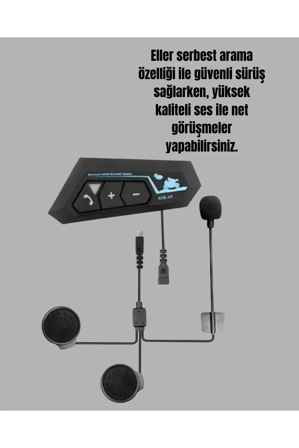 Su Geçirmez Bt22 Bluetooth Kask Kulaklığı Gps Ve Müzik Uyumlu ZEN
