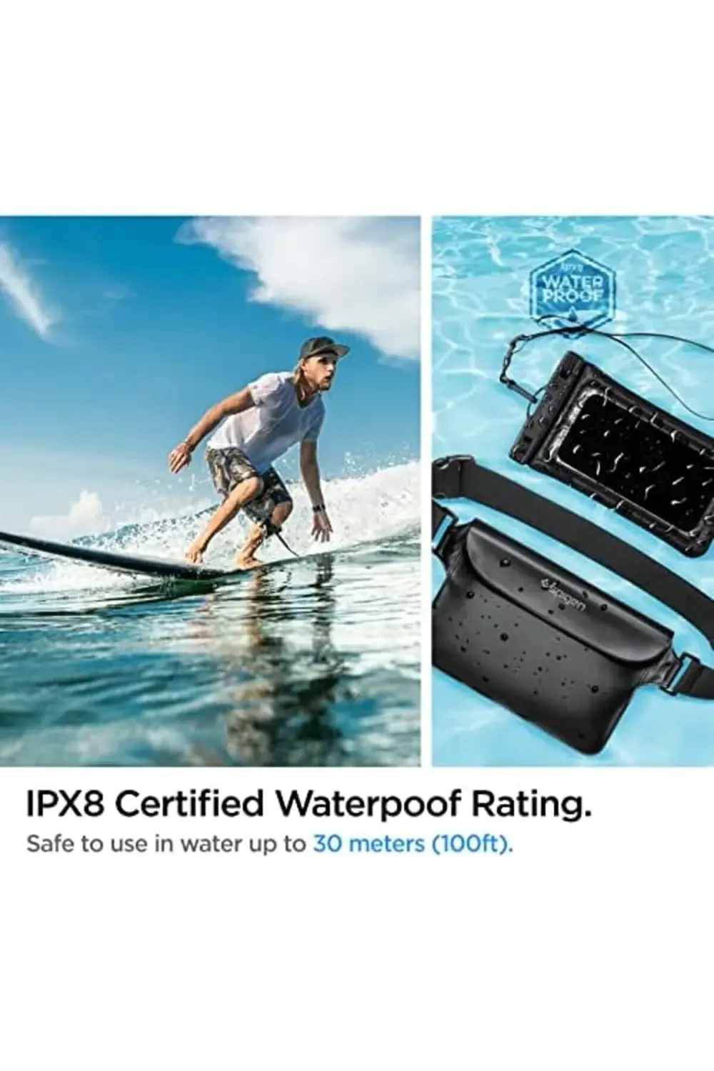 Su geçirmez çanta, bel çantası, kemer çantası, cep telefonu kılıf