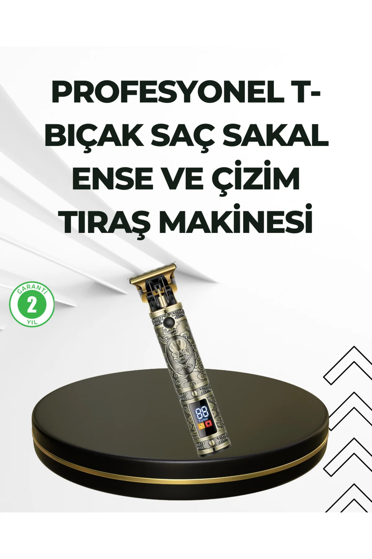 Su Geçirmez Daling Saç ve Sakal Tıraş Makinesi