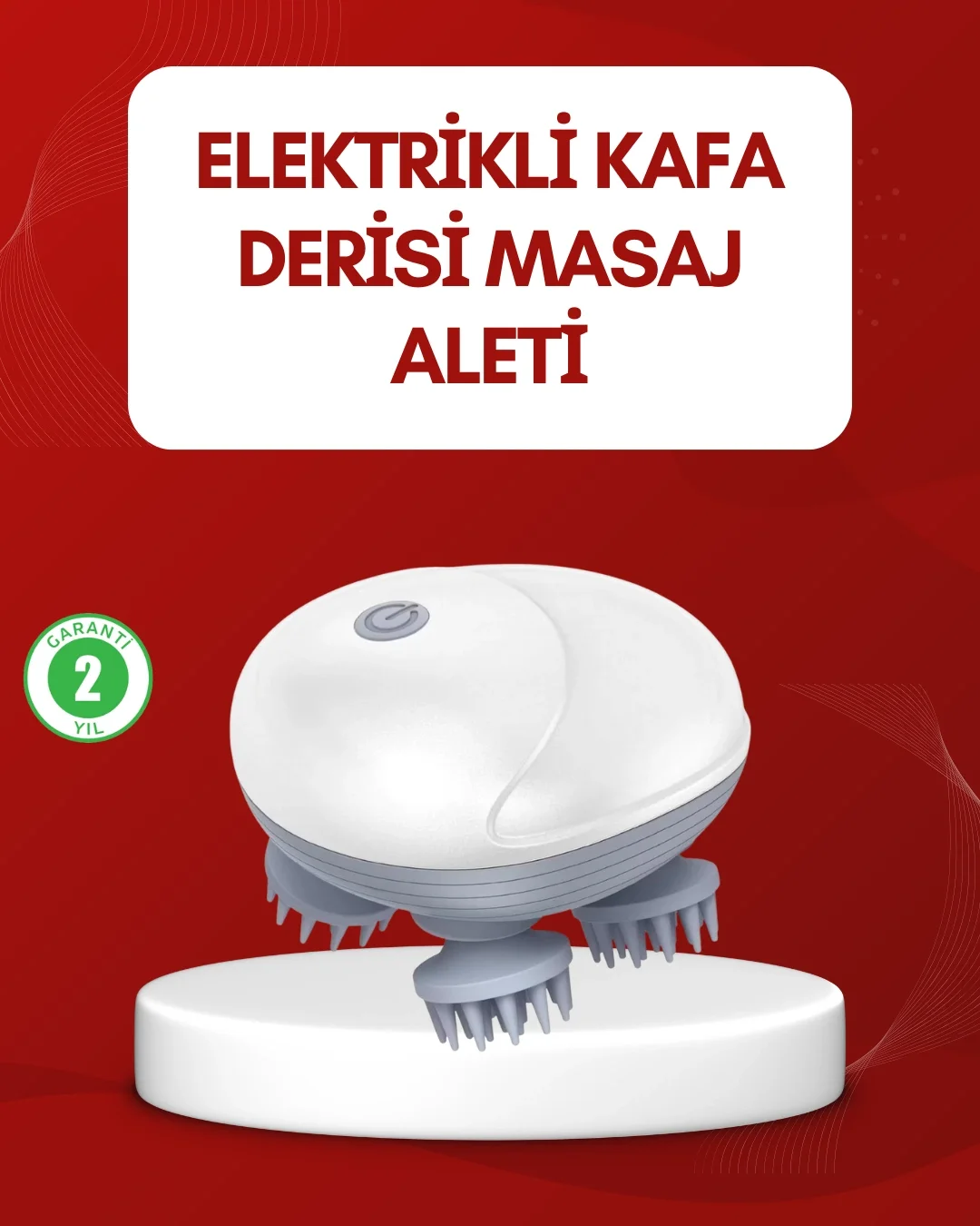 Su Geçirmez Elektrikli Kafa Masaj Cihazı IPX7 Fiyatı, Yorumları ve Özellikleri