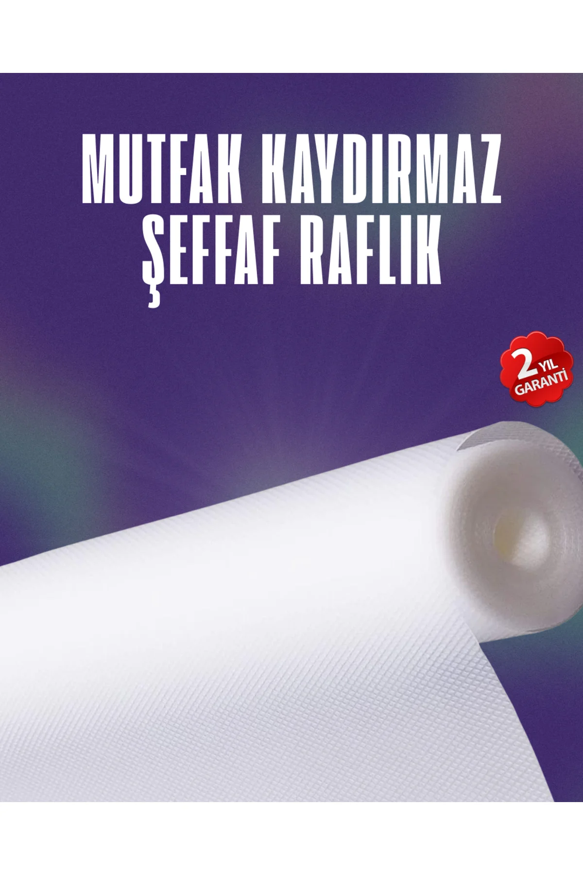 Su geçirmez kaydırmaz raflık ve çekmece astarı 3 metre
