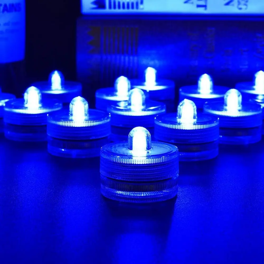 Su Geçirmez Led Mum Dekoratif Mini Su Altı Aydınlatması 12&ap Su Geçirmez Led Mum Dekoratif Mini Su Altı Aydınlatması 12&ap