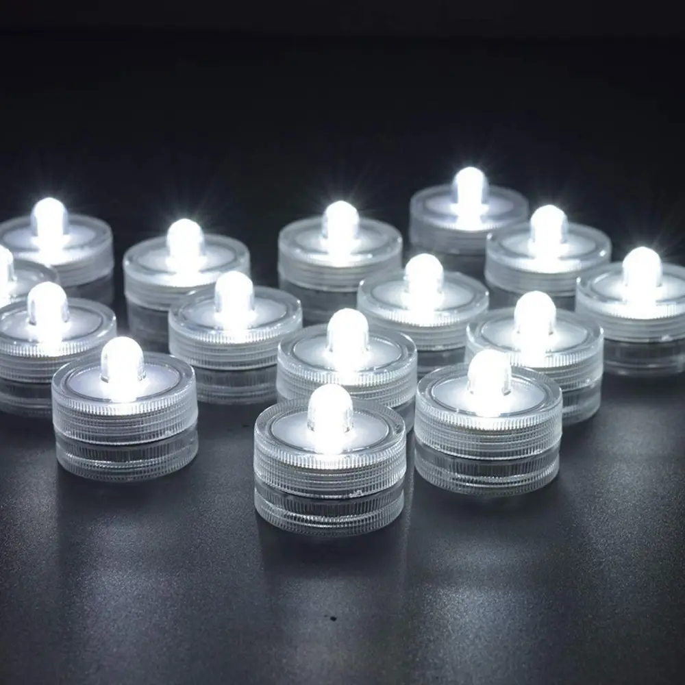 Su Geçirmez Led Mum Dekoratif Mini Su Altı Aydınlatması 12&ap Su Geçirmez Led Mum Dekoratif Mini Su Altı Aydınlatması 12&ap