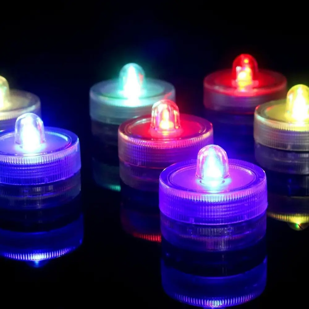 Su Geçirmez Led Mum Dekoratif Mini Su Altı Aydınlatması 12&ap Su Geçirmez Led Mum Dekoratif Mini Su Altı Aydınlatması 12&ap