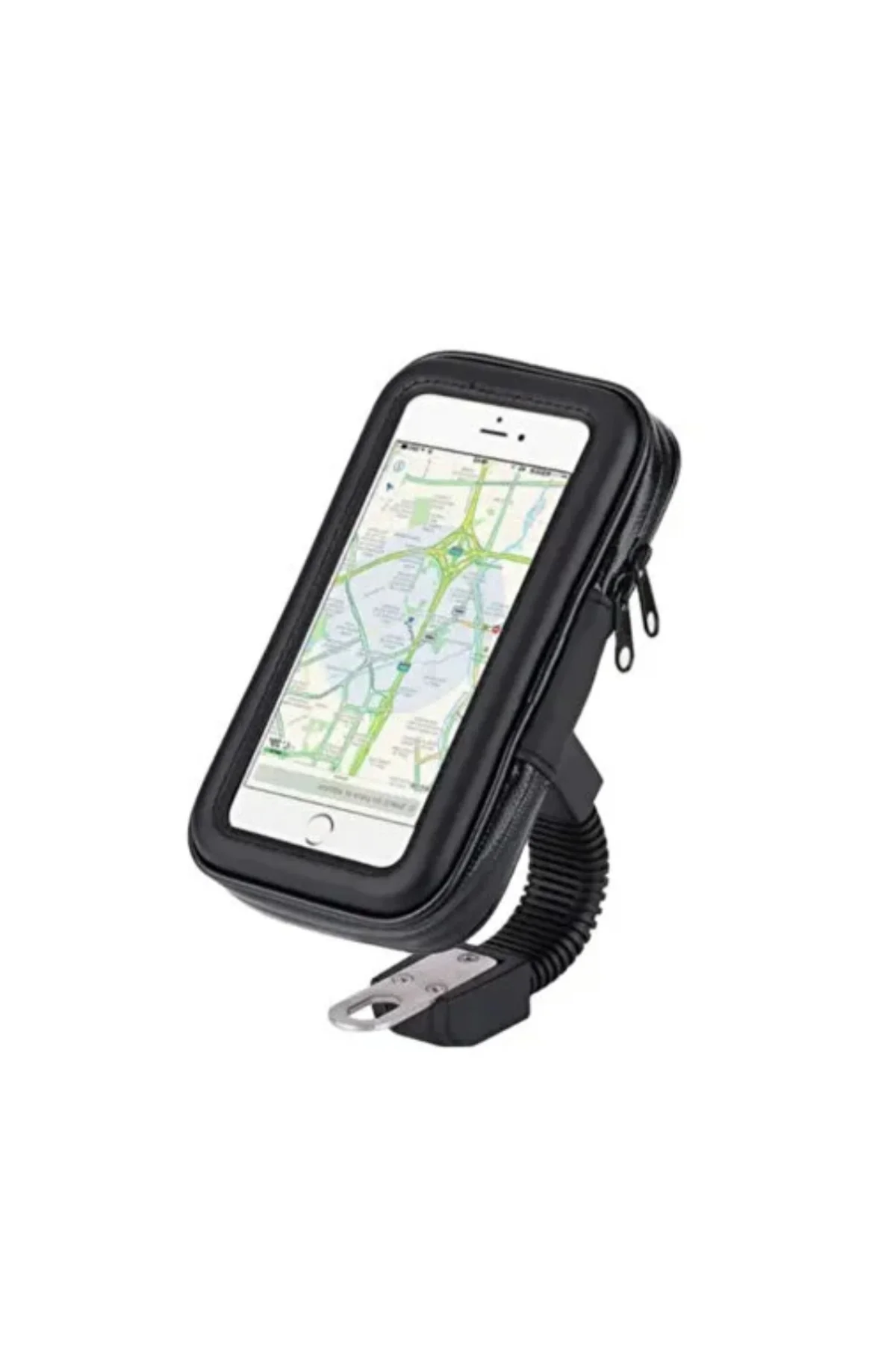 Su Geçirmez Motosiklet Telefon Tutucu Evrensel Gidon Montaj Navig