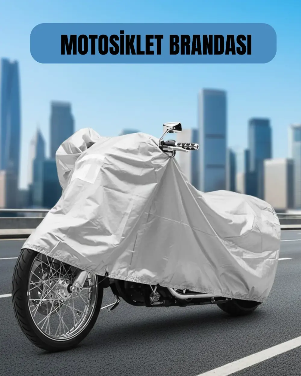 Su Geçirmez Motosiklet Brandası Çizmez Terleme Yapmaz